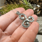 Celtic Triskele Necklace - 18