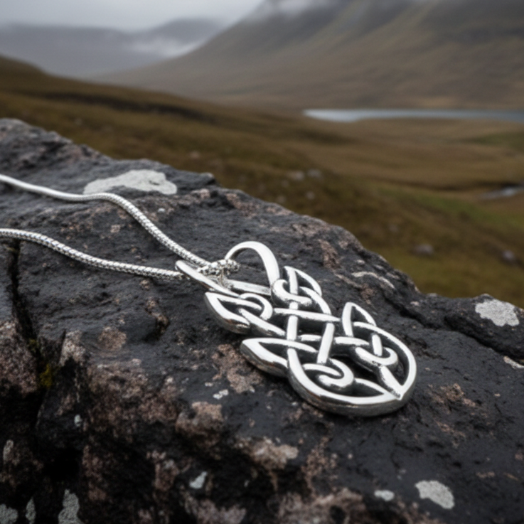 Adria Celtic Knot Necklace