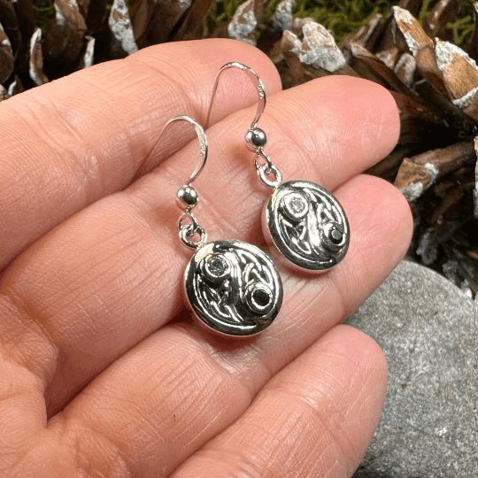 Celtic Yin Yang Earrings - 