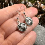 Celtic Yin Yang Earrings - 