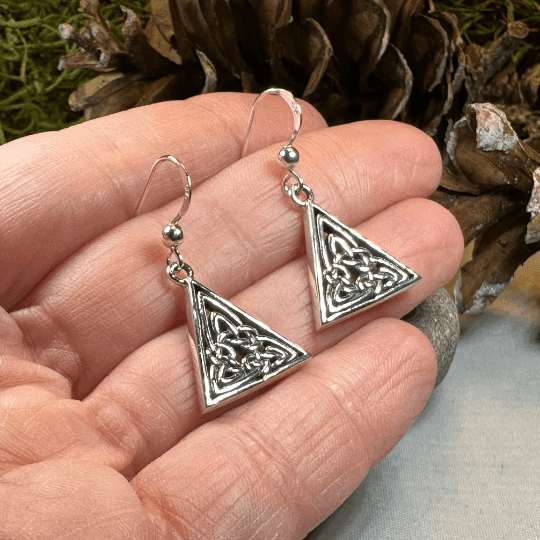 Bethan Celtic Knot Earrings - 