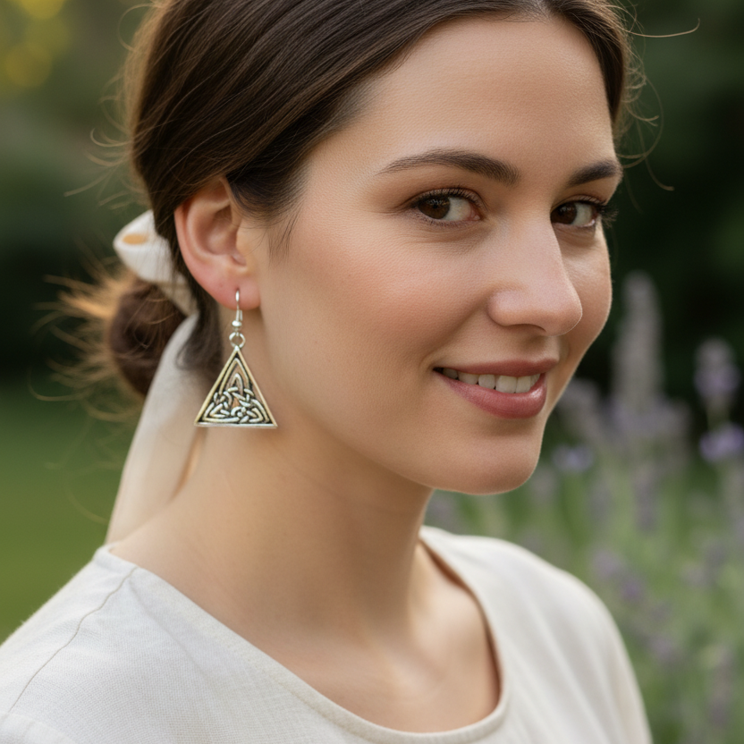 Bethan Celtic Knot Earrings