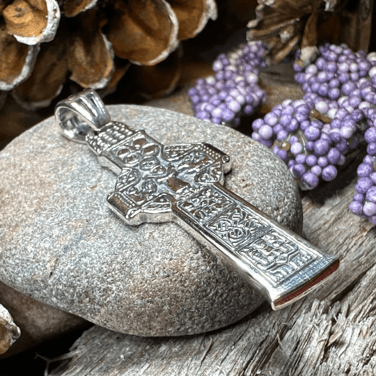 Irish Celtic Cross Necklace - 18