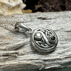 Celtic Yin Yang Necklace - 18