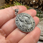 Aglimar Celtic Spiral Necklace