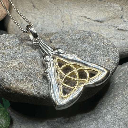 Double Goddess Necklace - 18