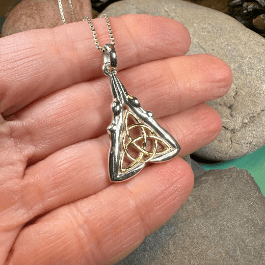 Double Goddess Necklace - 18