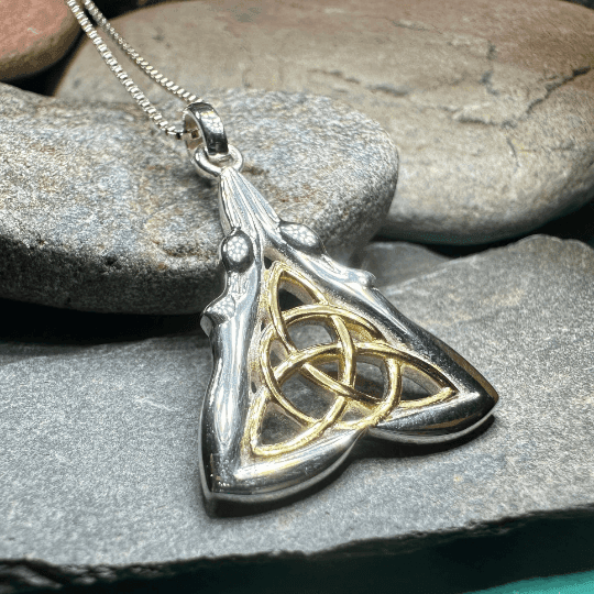 Double Goddess Necklace - 18