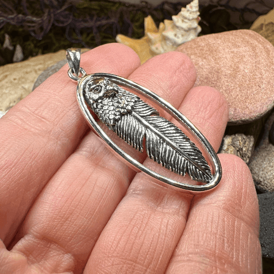 Eagle Feather Necklace - 18