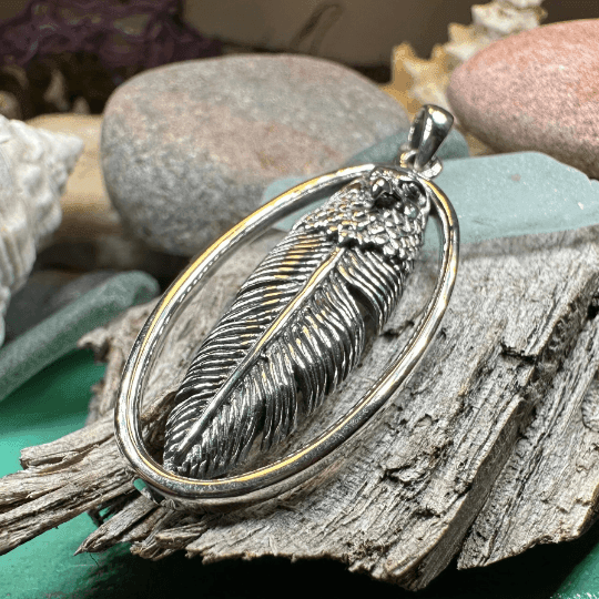 Eagle Feather Necklace - 18