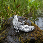 Crane Necklace