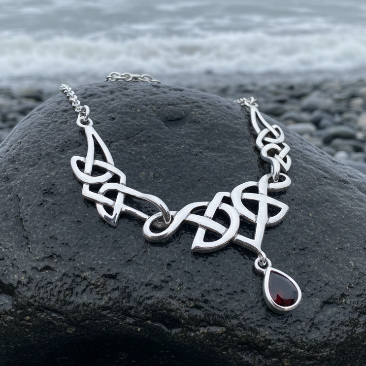 Lorena Celtic Knot Necklace