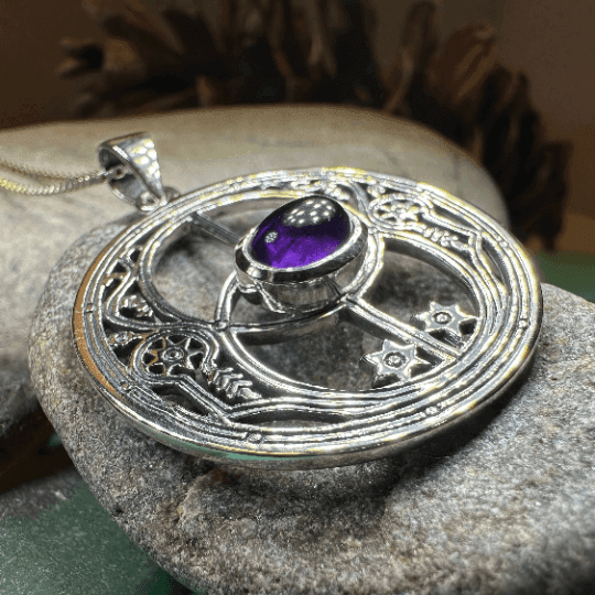 Isobel Chalice Well Necklace - 18 / Amethyst