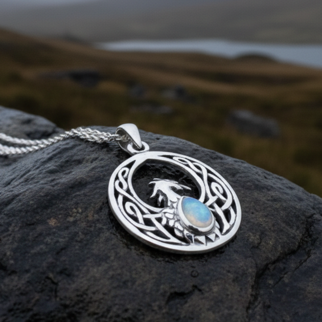 Celtic Phoenix Necklace