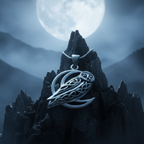 Celtic Midnight Owl Necklace