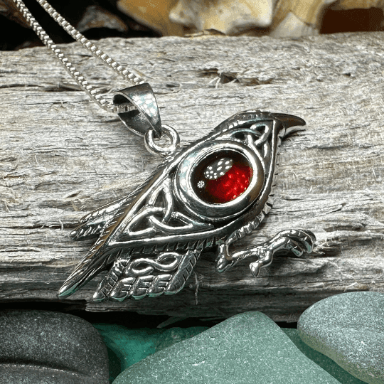 Nightdreamer Raven Necklace - 18 / Amethyst
