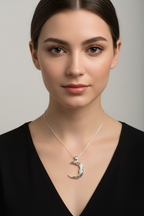 Raven Moon Necklace