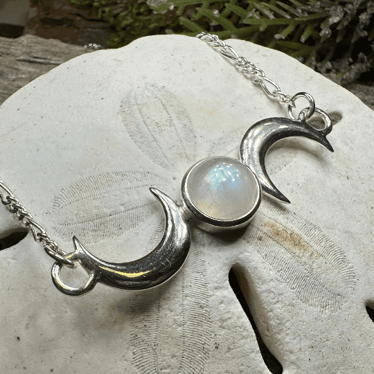 Nialla Triple Moon Necklace - 
