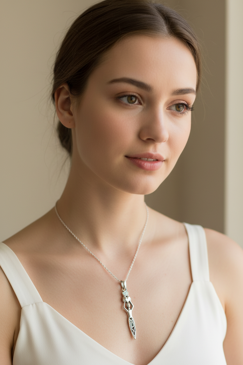 Danu Claddagh Necklace