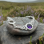 Celtic Triple Moon Necklace