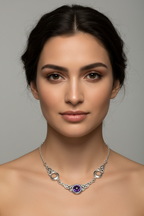 Celtic Triple Moon Necklace