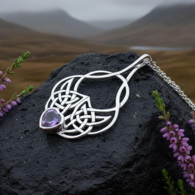 Endless Love Celtic Knot Necklace