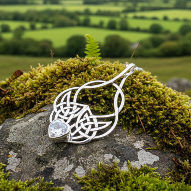Endless Love Celtic Knot Necklace