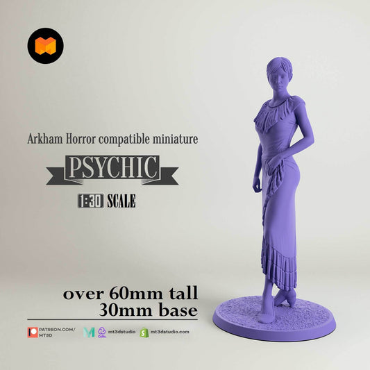 Arkham Compatible Investigator: The Psychic (Jacqueline Fine) - 