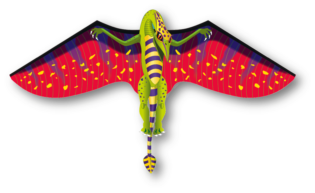 Fantasy 70 inch Wingspan Nylon Pterodactyl - 