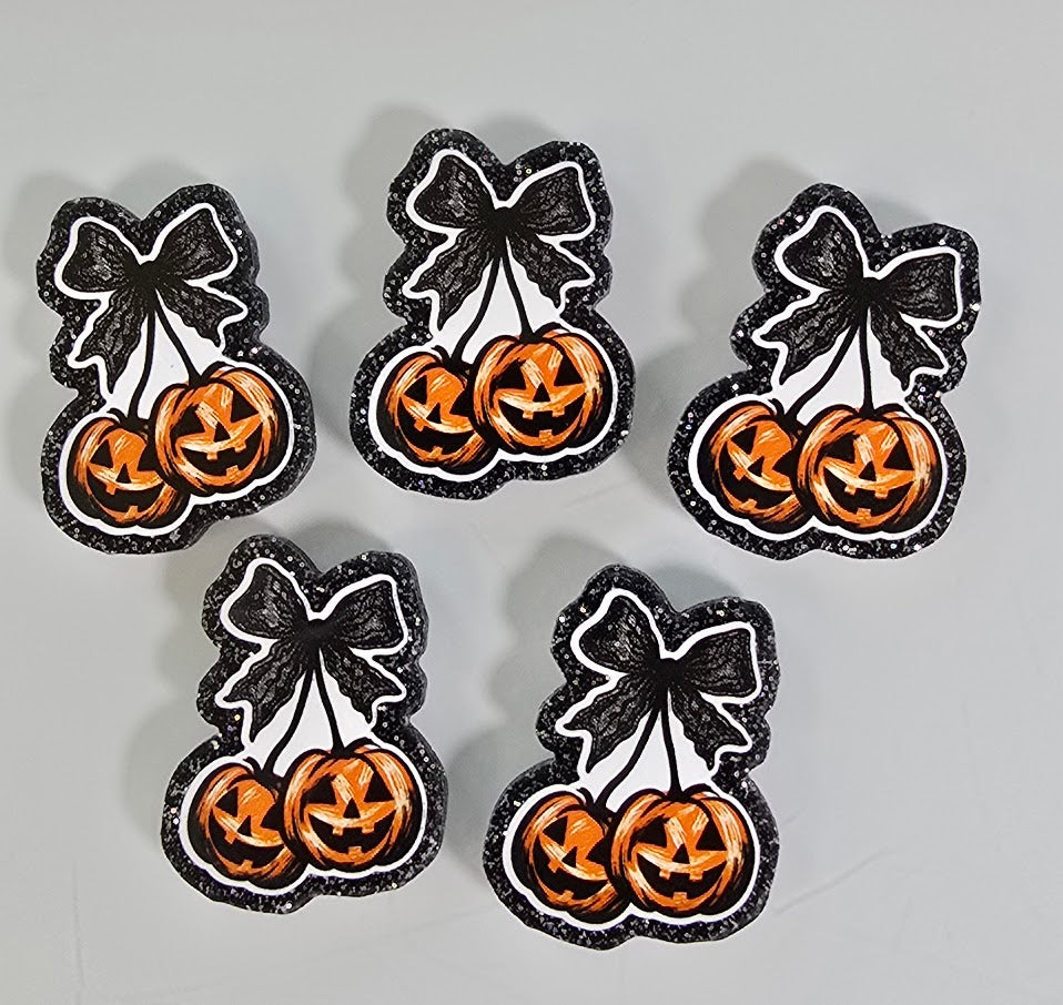 Bogg Bag Charms - Pumpkins Cherries
