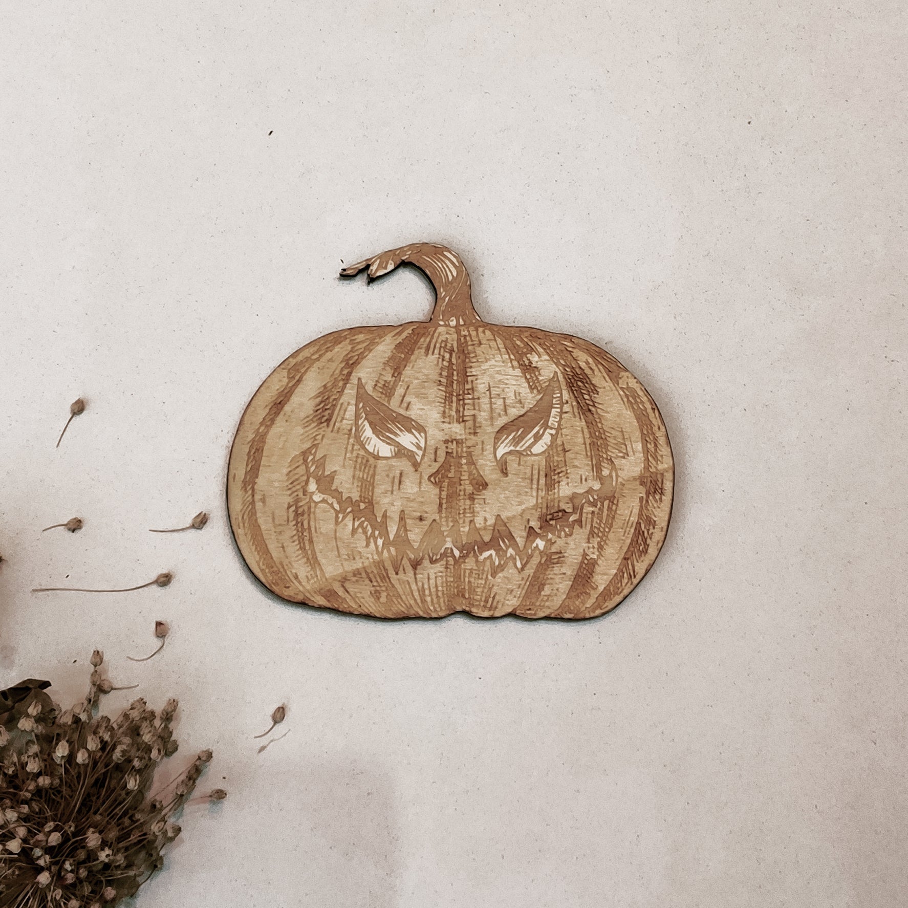 Pumpkins Halloween Party Supply - Wooden Ornament - Home Decor