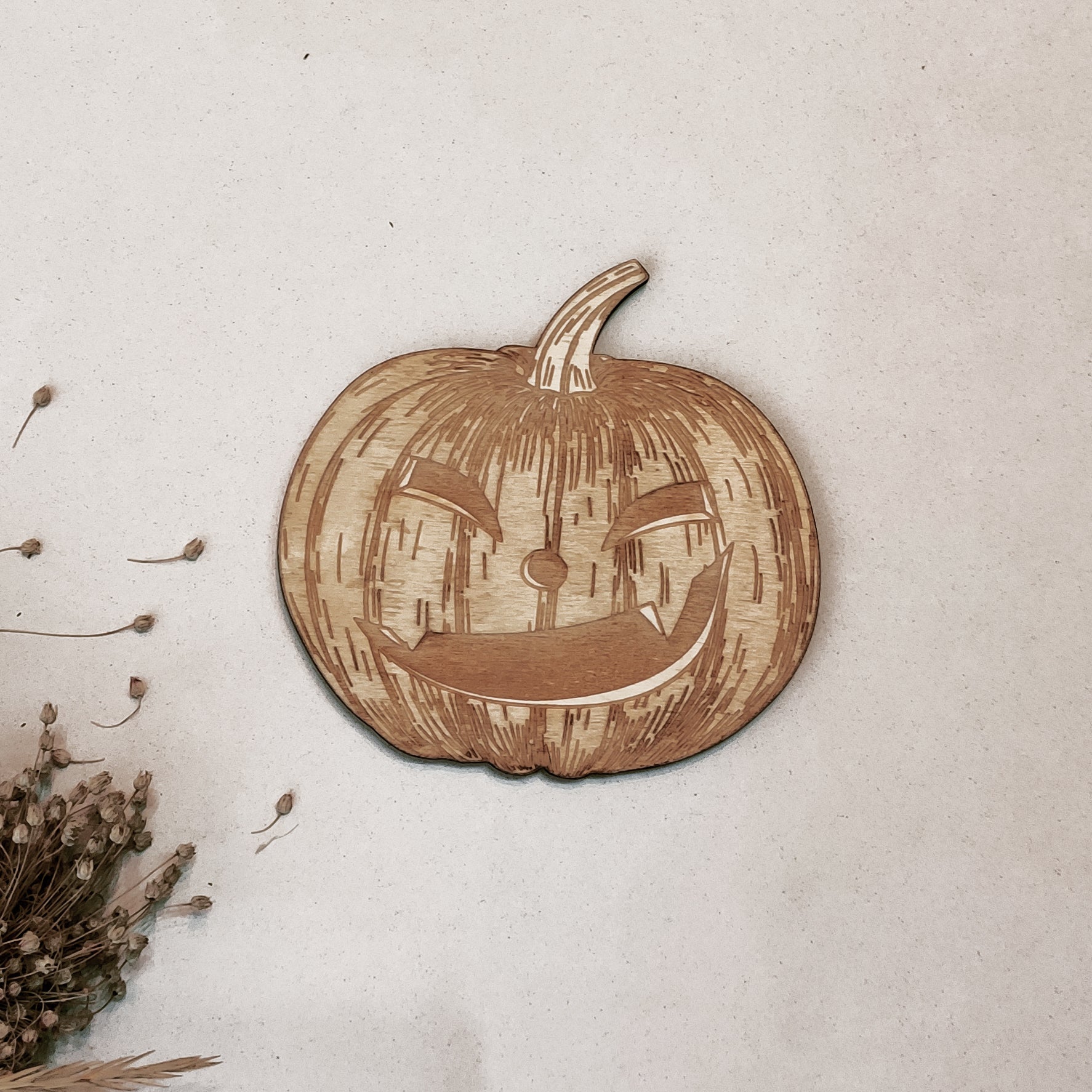 Pumpkins Halloween Party Supply - Wooden Ornament - Home Decor