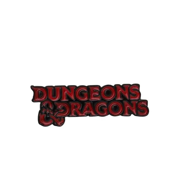 Punk DnD Dungeon Master Dungeons and Dragons Enamel pin Custom Brooch Bag Clothes D20 Badges Role playing Game Jewelry for Fans