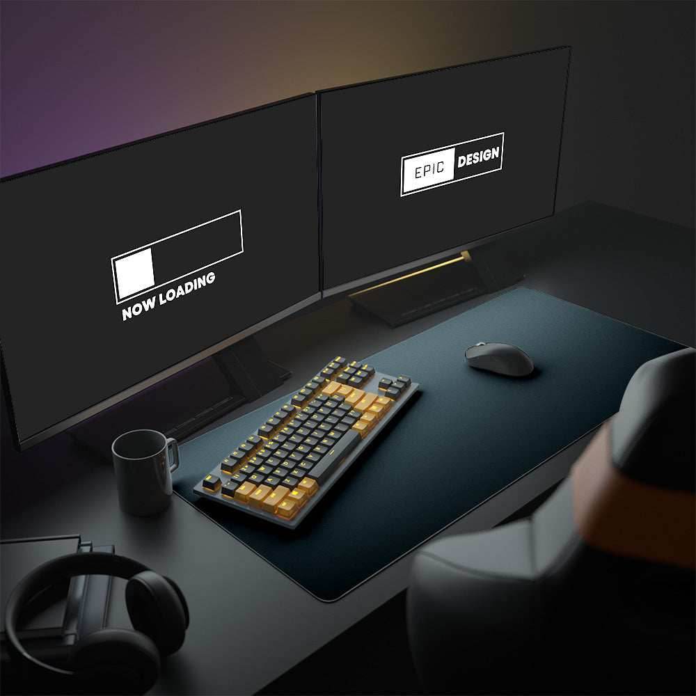 Epic Black Desk Pad - 