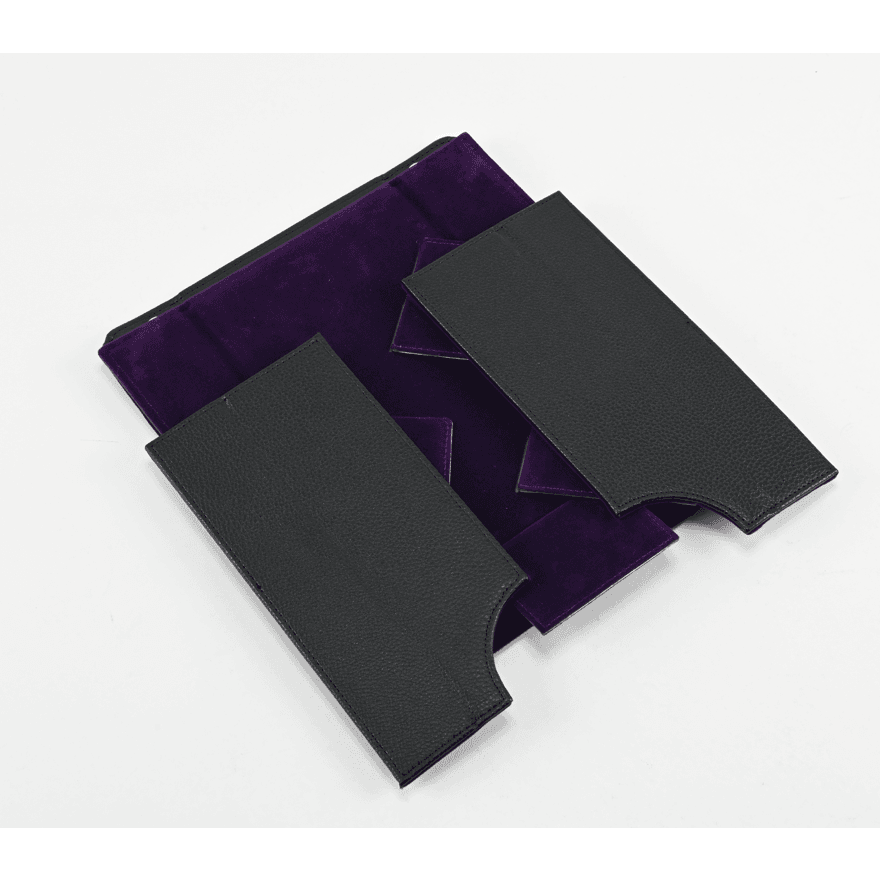 Purple Magnetic Travel Foldable Dice Tower - 