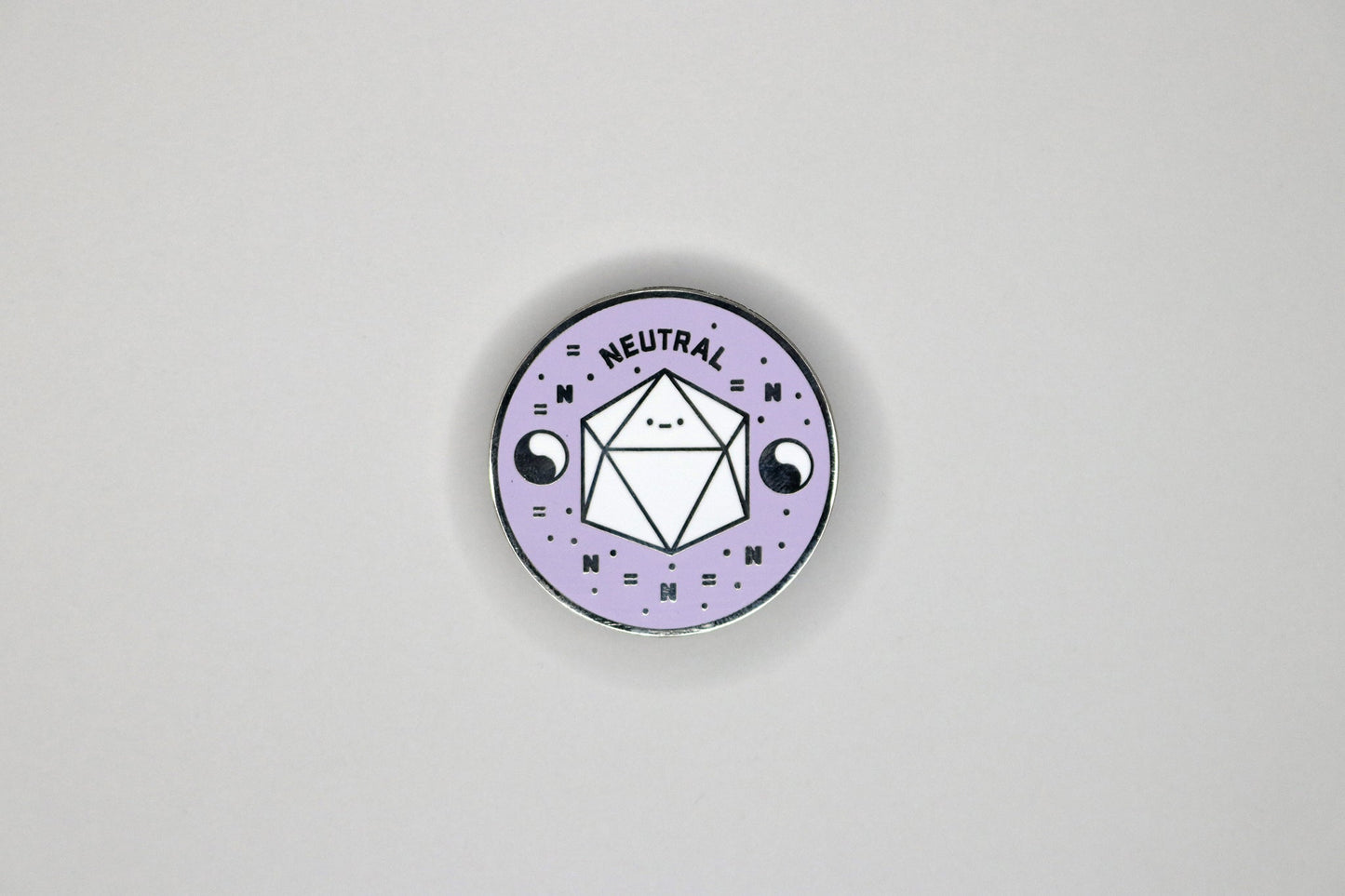 True Neutral Hard Enamel Pin