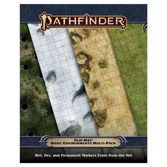 Pathfinder: Flip-Mat - Basic Environments Multi-Pack (2E) - 