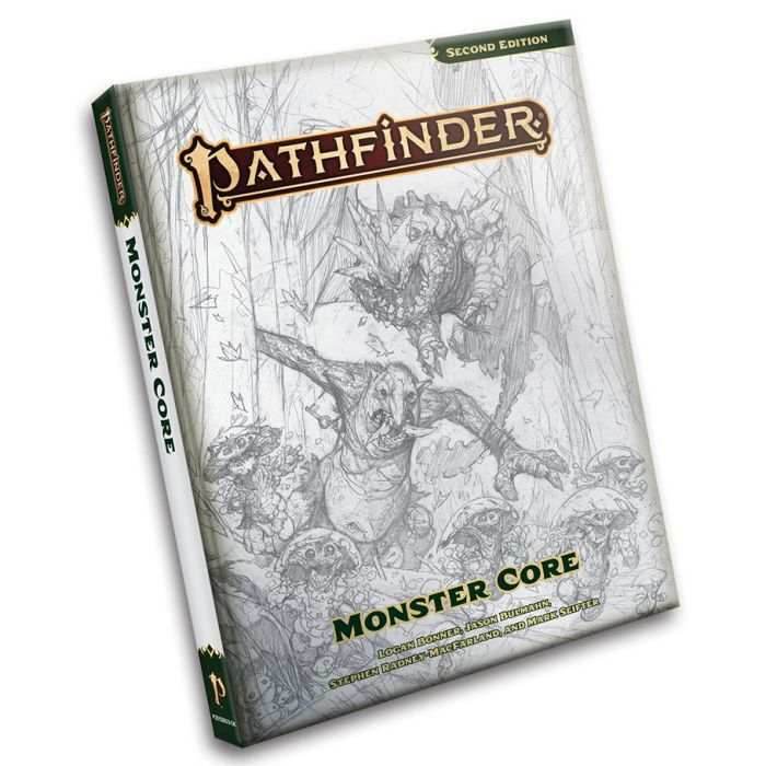 Pathfinder: Monster Core Sketch Cover Edition - 