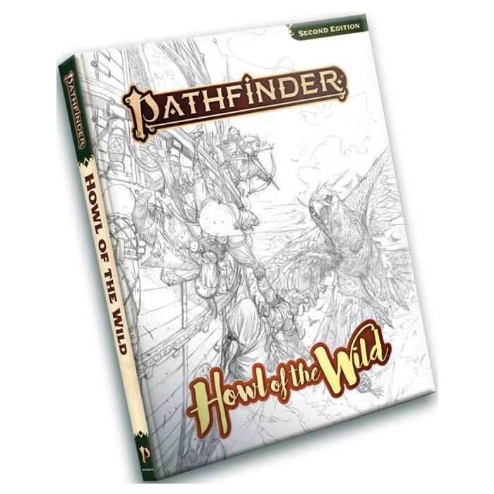 Pathfinder: 2nd Edition Howl of the Wild Sketch Cover Edition - 