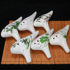 Hand-Painted C Key Ocarina - 12 Holes Professional