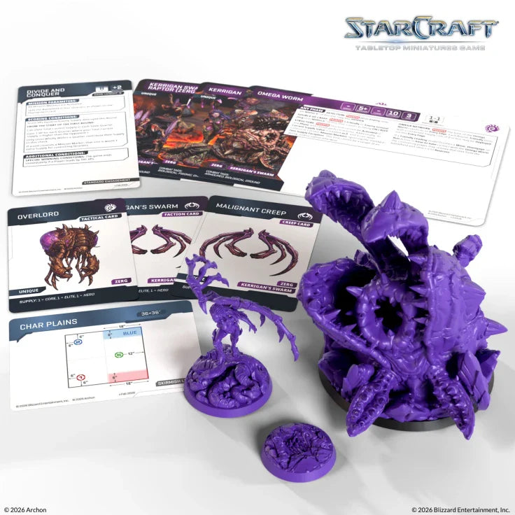 StarCraft The Miniatures Game: Zerg: Kerrigan (Primal Kerrigan), Hero Expansion Set