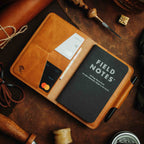Quartermaster v2 – Leather Passport Wallet with Velcro | Pirate Goods