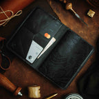 Quartermaster v2 – Leather Passport Wallet with Velcro | Pirate Goods