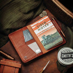 Quartermaster v2 – Leather Passport Wallet with Velcro | Pirate Goods