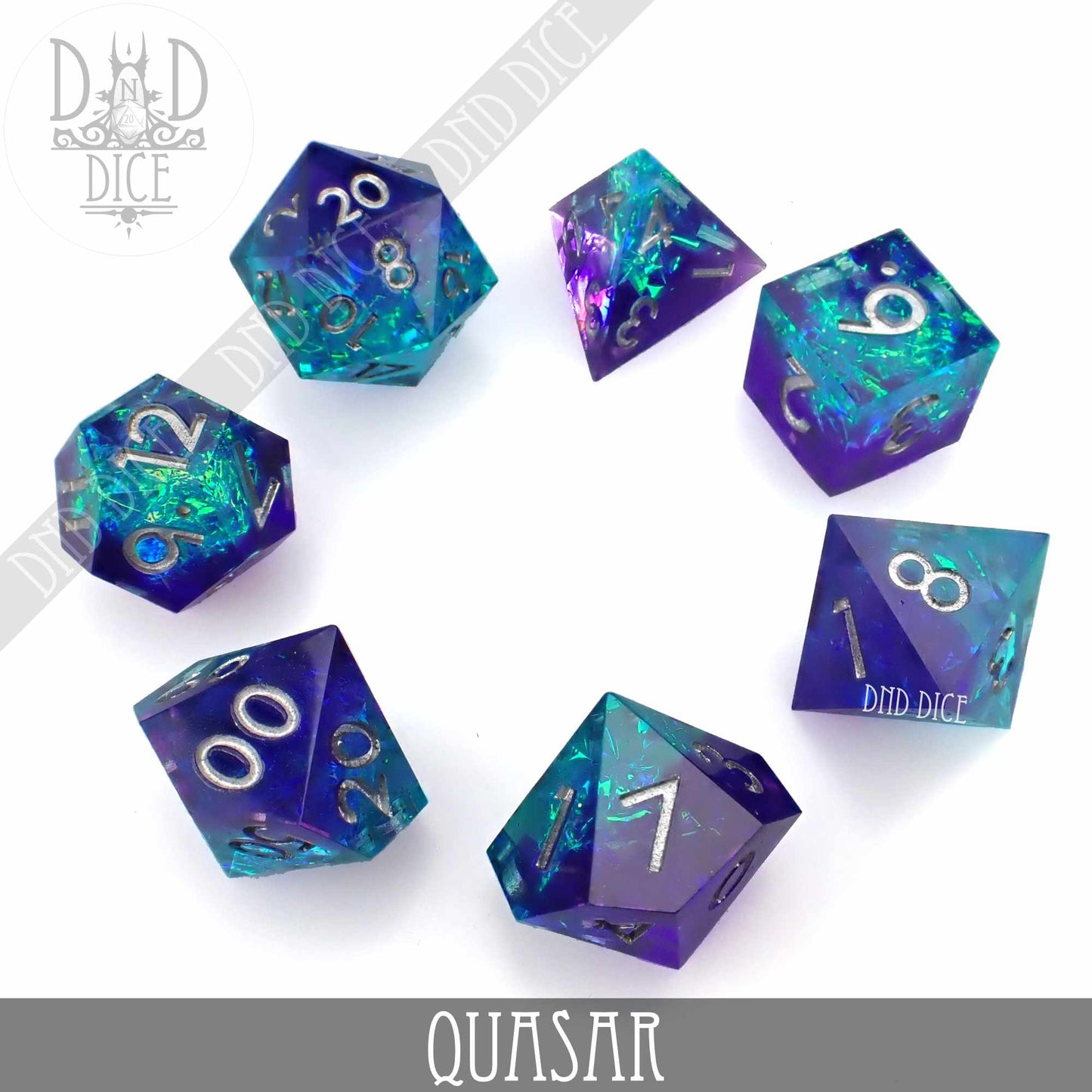 Quasar Handmade Dice Set