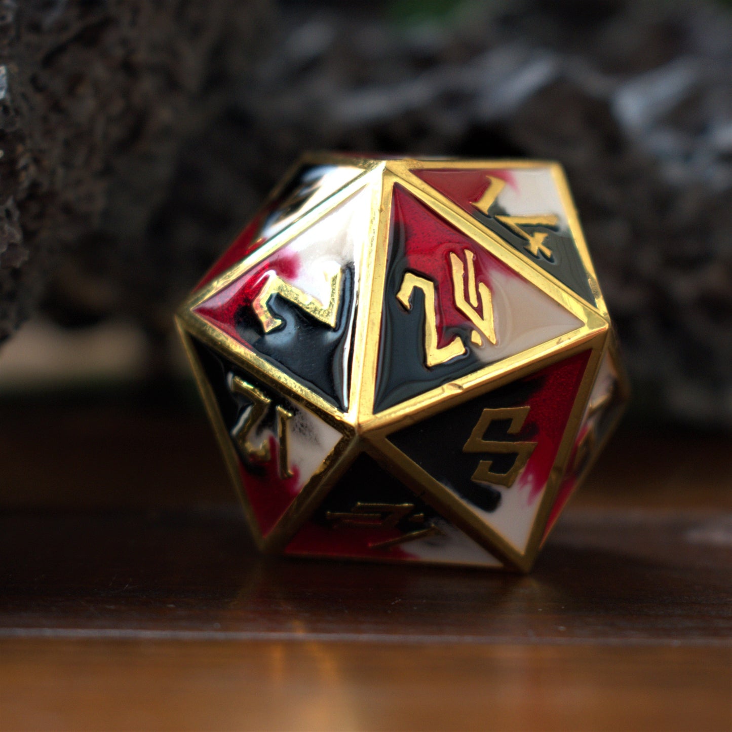 Queen's Gambit Metal Dice Set