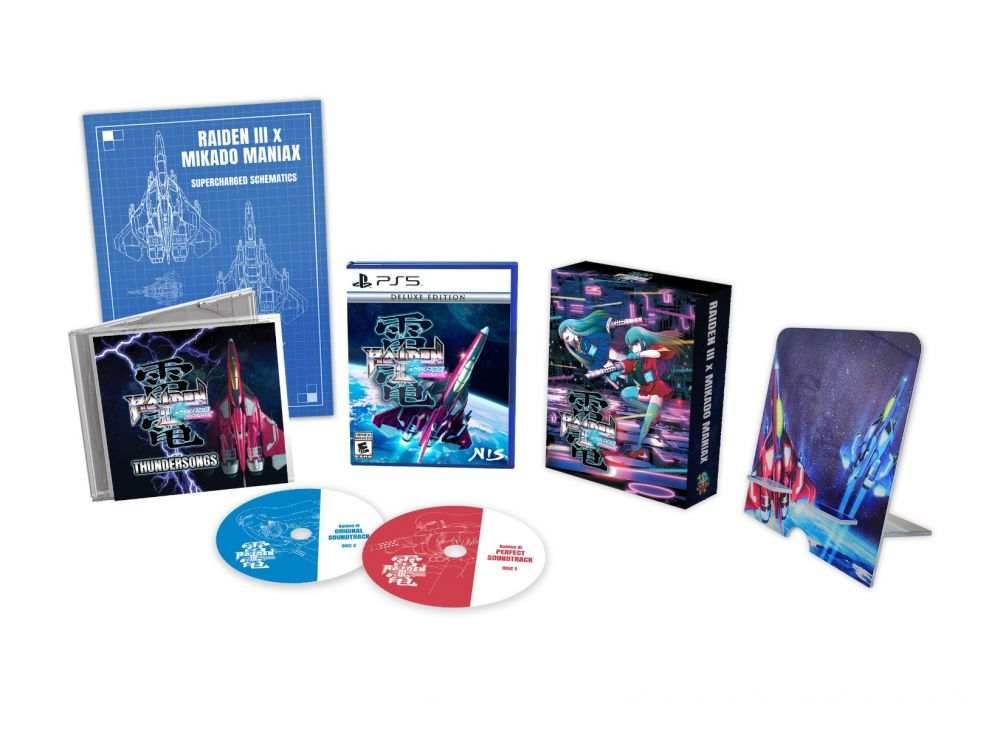 Raiden III x Mikado Maniax Limited Edition (PlayStation 5) - Game Only
