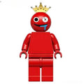 Rainbow Friends Red Lego Minifigures Custom  Toys