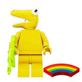 Rainbow Friends Yellow Lego Minifigures Custom Toys