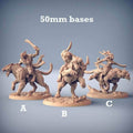 Rakshatiger Riders (Big Cat Cavalry Units) - A